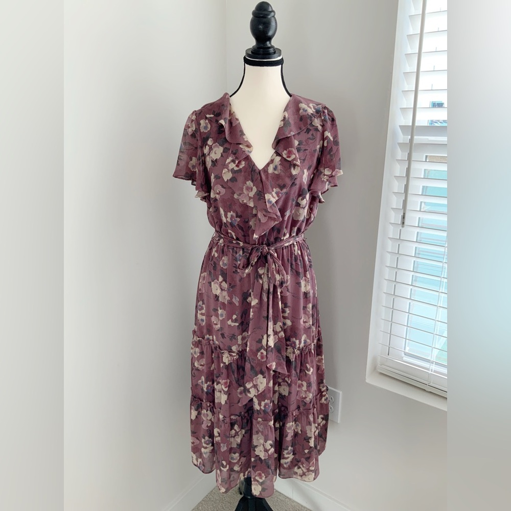 Lauren Ralph Lauren Floral Midi Dress